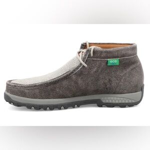 Twisted X ECO Chukka Driving Moc Shoes Gray